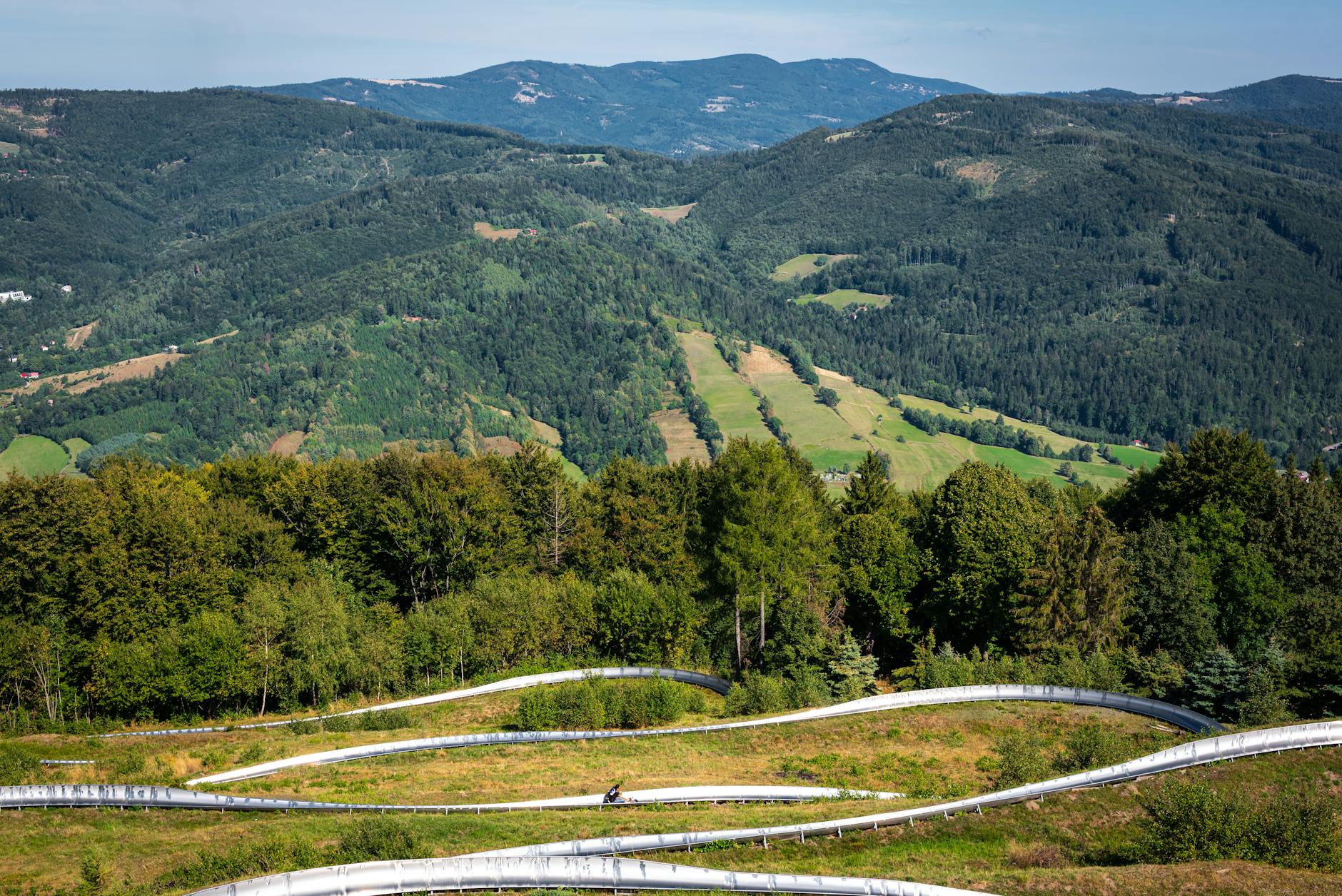 Nowo wybudowany tor Cross Country w Polanicy-Zdroju, gotowy do otwarcia po otrzymaniu dofinansowania